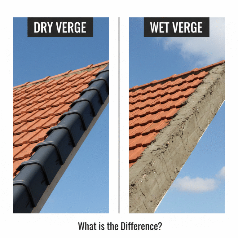 DRY VERGE VS WET VERGE